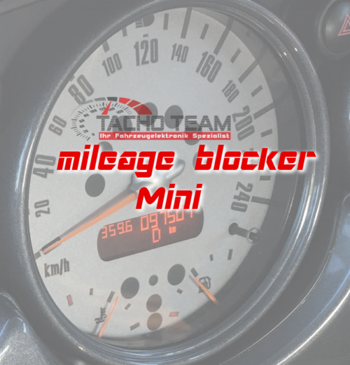 Mileage blocker BMW X3 F25